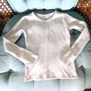 Waffle Knit Thermal Boys Pajama Set